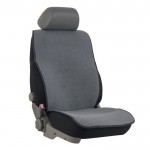 Race Axion - Πλατοκαθίσματα Για Εμπρόσθια Καθίσματα Με Universal Εφαρμογή Από Πετσέτα (70% Βαμβάκι / 30% Πολυεστέρας) Σε Γκρι Χρώμα - 2 Τεμ. (PLAT.60018-RXLY)