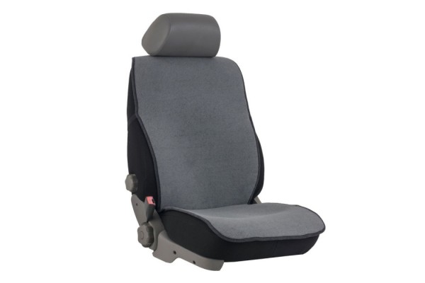 Race Axion - Πλατοκαθίσματα Για Εμπρόσθια Καθίσματα Με Universal Εφαρμογή Από Πετσέτα (70% Βαμβάκι / 30% Πολυεστέρας) Σε Γκρι Χρώμα - 2 Τεμ. (PLAT.60018-RXLY)