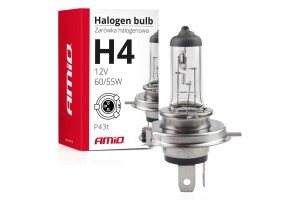 H4 12V 60/55W P43t Lumitec Αλογονου Amio - 1 ΤΕΜ.