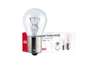 Λαμπακια Μονοπολικα Αλογονου P21W 12V 21W BA15s Σε Κουτιαmio - 10 TEM.