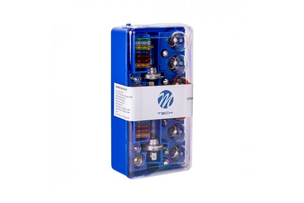 H7+H7 24V Ανταλλακτικο Κιτ Σε Πλαστικο Κουτι M-TECH - 32 τεμ.