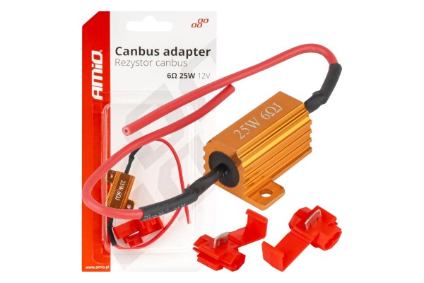 Amio - Canbus Αντίσταση 6Ω 25W Για Led Λάμπες – Anti Error - 1 τεμ. (04092/AM) Amio - Canbus Αντίσταση 6Ω 25W Για Led Λάμπες – Anti Error - 1 τεμ. (04092/AM)