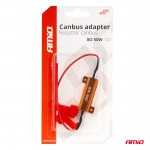Αντισταση CAN-BUS 12V 50W 8Ω (CANCELLER) Amio - 1 τεμ.