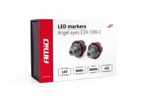 Bmw Σειρα 1+3+5 E39/E53/E65/E66/E60/E61/E63/E64/E87 Λαμπακια Για Angel 270lm 10W 2ΤΕΜ.