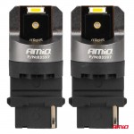 Λαμπακια P27W 12/24V 6.000K 2SMD Led Full CAN-BUS Λευκο Pro Series Amio - 2 Τεμ.