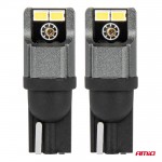 Λαμπακια Led T10 W5W W10W 12/24V Led 4xSMD3020 CAN-BUS Λευκο Αμιο - 2 ΤΕΜ.