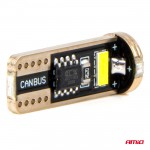 Λαμπακια Led T10e W5W 12/24V 3x2055 Smd Led CAN-BUS Λευκο Amio - 2 ΤΕΜ.