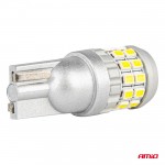 Λαμπακια T10 W5W 12V/24V Led CAN-BUS 30xSMD 2016 Λευκο 5500K Αμιο - 2 ΤΕΜ.