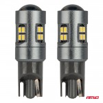 Λαμπακια T10 W5W 12V/24V Led CAN-BUS 16xSMD 2016 Λευκο Φως 5.500K (ΣΕ Χρωμα ΧΡΩΜΙΟΥ) Amio -2 ΤΕΜ.