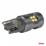 Λαμπακια T10 W5W 12V/24V Led CAN-BUS 16xSMD 2016 Λευκο Φως 5.500K (ΣΕ Χρωμα ΧΡΩΜΙΟΥ) Amio -2 ΤΕΜ.