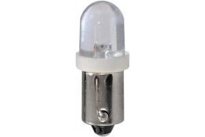 Λαμπακια Led T4W 12V 0,32W BA9s (ΜΙΝΙΟΝ) 1xFlux 8mm Λευκο M-TECH1ΤΕΜ.