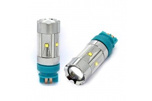 PWY24W 12/24V PG18.5d-1 7W Led 8xCREE Premium ΛΕΥΚΟM-TECH 1 ΤΕΜ,