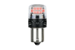 PR21W 12V BAW15s 150lm Κοκκινο Φως Led CAN-BUS ULTRA-LUMEN Series 2ΤΕΜ.