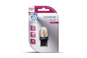 W21W (T20) 12/24V W3x16d 15x2835SMD Led CAN-BUS Πορτοκαλι Platinium M-TECH -1 Τεμ