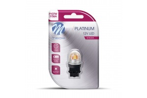 PY27W 12/24V W2.5x15d 15x2835SMD Led CAN-BUS Πορτοκαλι PLATINIUMM-TECH -1 Τεμ