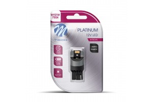 WY21W (T20) 12/24V W3x16d 6xSMD3020 CAN-BUS Πορτοκαλι Limited Black Blister M-TECH - 1 Τεμ.