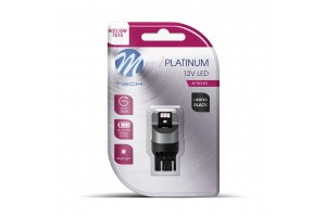 W21/5W (T20) 12/24V W3x16q 6xSMD3020 CAN-BUS Κοκκινο Limited Black Blister M-TECH - 1 Τεμ.