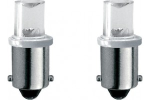 Λαμπακια Πορειας H6 Led Με Καλυκα Λευκα Simoni Racing - 2ΤΕΜ