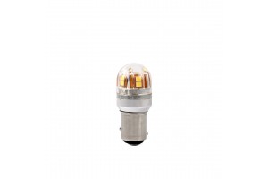 P21/5W 12/24V BAY15d 2,8W 15xSMD2835 Led Λευκο CAN-BUS Blister M-TECH 1ΤΕΜ.