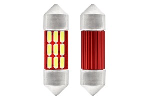 Λαμπακια Πλαφονιερας 31mm 12V 5.600K 12xSMD 4014 Led CAN-BUSAMIO - 2 ΤΕΜ.