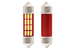 Λαμπακια Πλαφονιερας 39mm 12V 5.600K 16xSMD 4014 Led CAN-BUSAMIO - 2 ΤΕΜ.