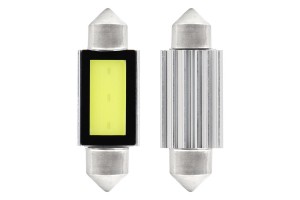 Λαμπακια Πλαφονιερας 39mm 12V 5.600K Cob Led CAN-BUS Amio - 2 ΤΕΜ.