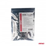 T10 W5W 12V Cob Led Λευκο Χρωμα Clear White 100ΤΕΜ. Amio