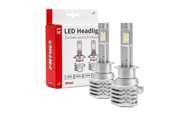 Λαμπες Led X1 Series H1 10-16V 40W 6.500K 4400lm +400% Αmio - 2 TEM.