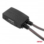 Λαμπες Led H7 9-16V 90W 6.500K 9900lm Can Bus (ME ΑΝΕΜΙΣΤΗΡΑΚΙ) X3 Series Amio - 2ΤΕΜ.