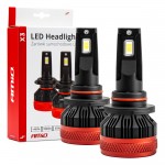 Λαμπες Led CAN-BUS HΒ3 9005 9>16V 90W 6.500K 9900lm (ΜΕ ΑΝΕΜΙΣΤΗΡΑΚΙ) X3 Series Amio - 2 Τεμ.