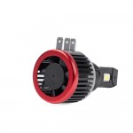 Amio - Λαμπες Led H15 9-16V 90W 6.500K 9900lm Canbus Με Ανεμιστηρακι X3 Series - 2ΤΕΜ. (03309/AM)