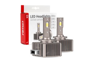 Λαμπες Led Με Ψυκτρα D1S/D1R 9-16V 70W 6.500K 8600lm Xd Series Amio - 2 ΤΕΜ.