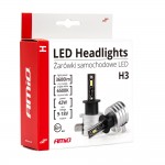 Λαμπες Led H3 H-SERIES 9>18V 42W 6500K 3600lm +200% Csp Ledamio - 2 TEM.