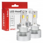 Λαμπες Led D4S/D4R 12V 6.000K 6800lm CAN-BUS D-BASIC Series Amio - 2 Τεμ.