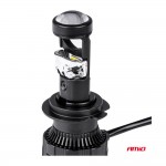 Λαμπες H7 PL-LENS Series 9>36V 60W 5.000K 3.800lm Led 2x4575 Smd CAN-BUS Με Προτζεκτορα Amio - 2 Τεμ.