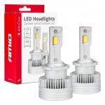 Λαμπες Led D2S/D2R/D4S/D4R 12/24V 6000K 9.000lm 50W X All In One Series CAN-BUS (ΜΕ ΑΝΕΜΙΣΤΗΡΑΚΙ) Amio - 2 ΤΕΜ.
