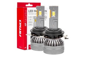 Λαμπες H7-1 9>48V 6.500K 4.500lm 50W Hp Series Led CAN-BUS Με Ψυκτρα Amio - 2 Τεμ.