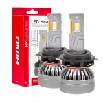 Λαμπες H7-6 9>48V 6.500K 4.500lm 50W Hp Series Led CAN-BUS Με Ψυκτρα Amio - 2 Τεμ.
