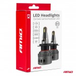 Λαμπες H7 9>16V 6.000K 5.400lm 60W K3 Series Led CAN-BUS(ΜΕ ΨΥΚΤΡΑ) Amio - 2 Τεμ.