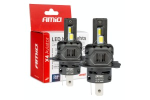 Λαμπες Led H4 12V 44W 6.500K 3.936lm Csp X4 Series Aviator Plug & Play Αμιο - 2 ΤΕΜ.