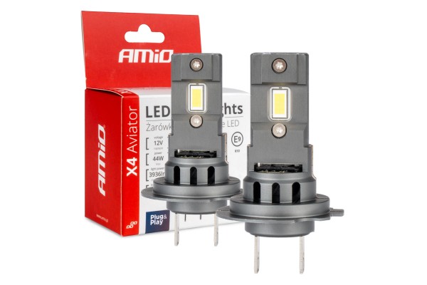 Λαμπες Led H7 12V 44W 6.500K 3.936lm Csp X4 Series Aviator Plug & Play Αμιο - 2 ΤΕΜ.