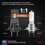 Λαμπες Led H7 12V 44W 6.500K 3.936lm Csp X4 Series Aviator Plug & Play Αμιο - 2 ΤΕΜ.