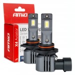 Λαμπες Led HB3 12V 44W 6.500K 3.936lm Led X4 Series Aviator Plug & Play Amio -2 ΤΕΜ.