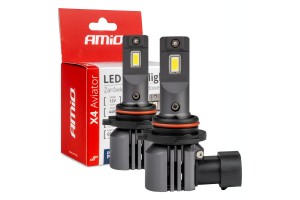 Λαμπες HB4 12V 44W 6.500K 3.936lm Led X4 Series Aviator Plug & Play Amio 2ΤΕΜ.