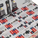 Λαμπες Led H1/H3/H4(x3)/H7(x9)/HB3/HB4 12V 60W 6.000K 5.600lm Led CAN-BUS Hybrid Series Amio - Σετ 16 ΤΕΜ.