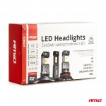 Λαμπες Led H1/H3/H4(x3)/H7(x9)/HB3/HB4 12V 60W 6.000K 5.600lm Led CAN-BUS Hybrid Series Amio - Σετ 16 ΤΕΜ.