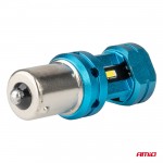 Amio - Λάμπες Led Αυτοκινήτου Canbus 1156 BA15S P21W 4SMD 1860 6000K Λευκή – Universal 12V/24V - 2 Τεμ. (04252/AM) Amio - Λάμπες Led Αυτοκινήτου Canbus 1156 BA15S P21W 4SMD 1860 6000K Λευκή – Universal 12V/24V - 2 Τεμ. (04252/AM)