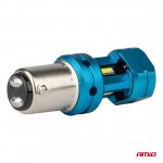 Amio - Λάμπες Led Αυτοκινήτου Led Canbus 1157 BAY15D P21/5W 4SMD 1860 6000K Λευκή – Universal 12V/24V - 2 Τεμ. (04253/AM) Amio - Λάμπες Led Αυτοκινήτου Led Canbus 1157 BAY15D P21/5W 4SMD 1860 6000K Λευκή – Universal 12V/24V - 2 Τεμ. (04253/AM)