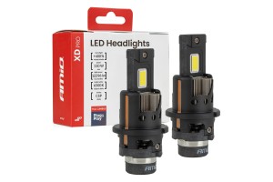 Amio - Λάμπες Led Xd Pro Series D2S/D2R 12V 110W 12.296lm 6.000K Full Can-Bus Plug&Play Με Ψύκτρα - 2 Τεμ. (04680/AM)