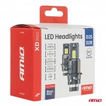 Amio - Λάμπες Led Xd Pro Series D2S/D2R 12V 110W 12.296lm 6.000K Full Can-Bus Plug&Play Με Ψύκτρα - 2 Τεμ. (04680/AM) Amio - Λάμπες Led Xd Pro Series D2S/D2R 12V 110W 12.296lm 6.000K Full Can-Bus Plug&Play Με Ψύκτρα - 2 Τεμ. (04680/AM)